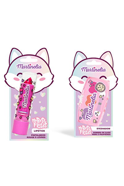 Martinelia World Blisters Kız Çocuk 2'li Ruj ve Göz Farı Paleti Seti