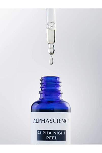 Alphascience Alpha Nıght Peel Yapılandırıcı Gençleştirici Leke Açıcı Ve Dengeleyici Gece Serumu 30 ml