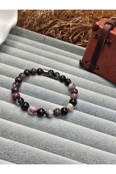 AURA Natural Stone Tourmaline Bracelet