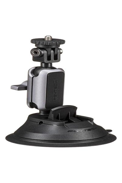 PgyTech Стойка с вендуза за камери Osmo Action, Insta360 и GoPro, Макс. 300 г...