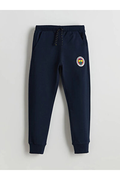 LC Waikiki Lcw Kids Men's Hooded Navy Blue Kids Tracksuit Set - t t