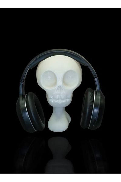 3D Brothers حامل سماعات الرأس Skull Vise - حل تخزين فريد وجريء
