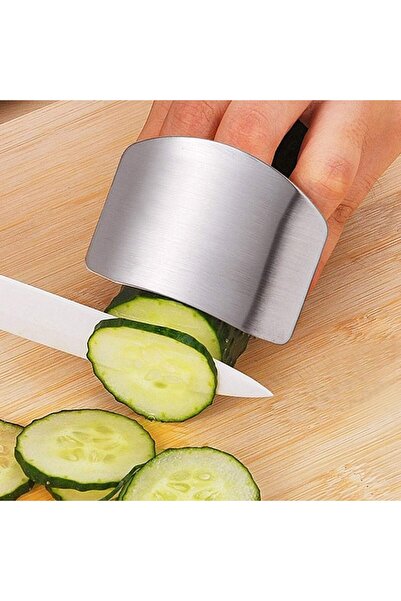 Mode Cool 1 Adet Parmak Koruyucu Güvenli Sebze-Meyve Doğrama Aparatı