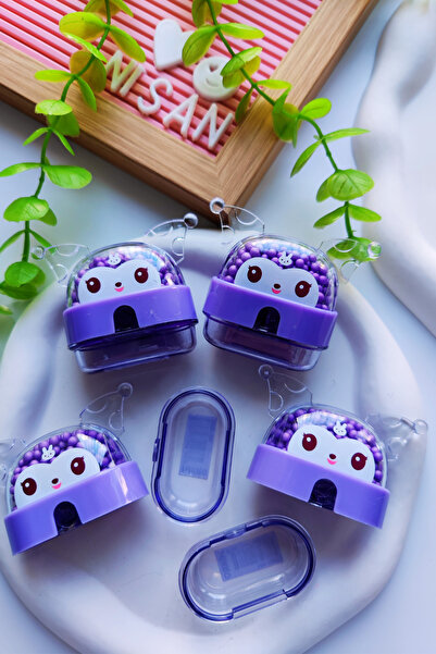 Nisankids مبراة أقلام كورومي مع خزان خرز رغوي ملون
