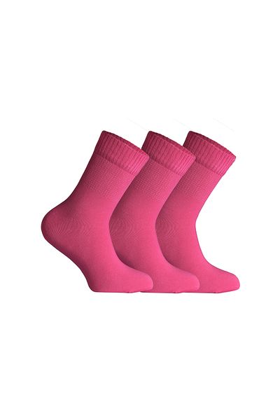 LOVE RAİN FASHİON Comfort Series 3-Piece Unisex Bamboo Organic Diabetic Daily Socks