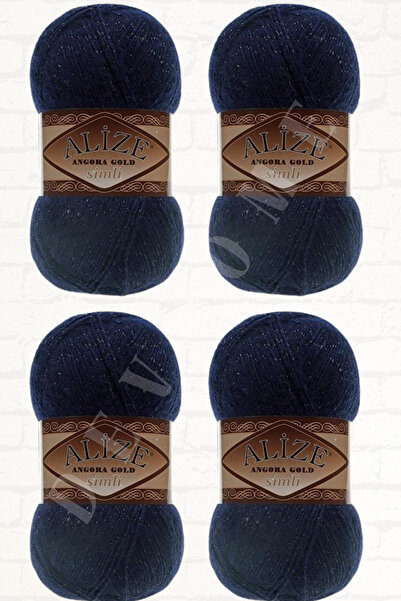 devhome Alize Angora Gold Glitter Πλεκτό Χειροποίητο Κλωστή Μαλλί Glitter Ves...