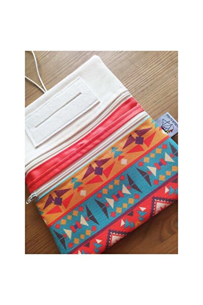 Kirpiwork Bohem Kanvas Tütün Çantası