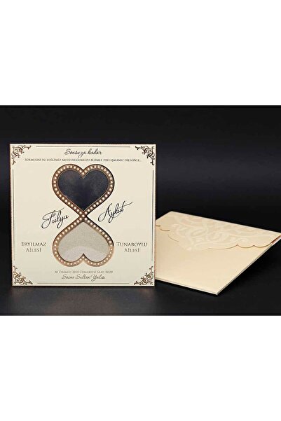 BASKIYERİ 50 Adet Alyans Davetiye 2008