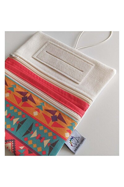 Kirpiwork Bohem Kanvas Tütün Çantası