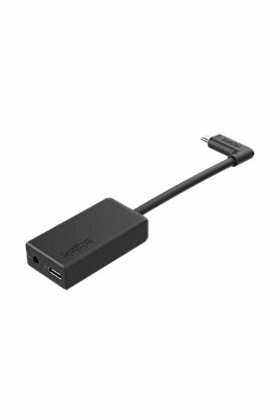 GoPro Mikrofon Adaptörü 3,5 Mm Pro (Hero13 Black - Hero5 Session arası tüm modeller ile uyumludur.)