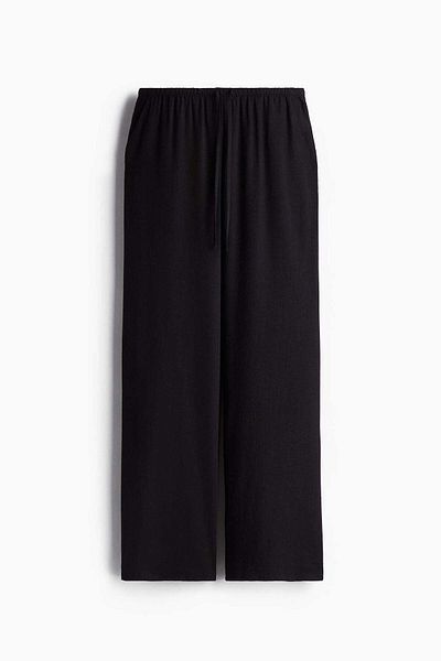 H&M Straight drawstring trousers