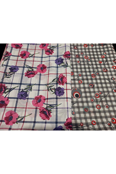 LindoHome حفاضات طاولة وأدوات مائدة راشيل كبيرة الحجم، مقاومة للبقع، 2 قطعة، 220x200 سم