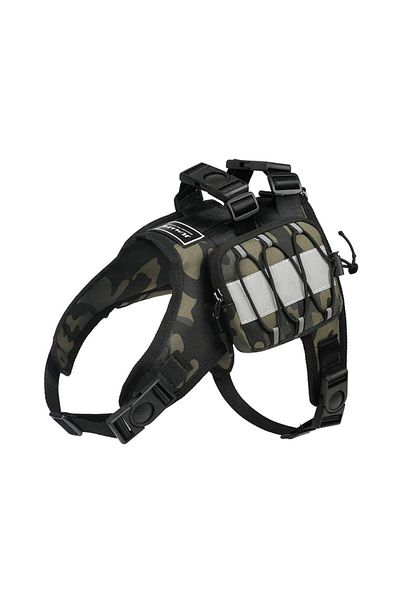 Floria Small and Medium Breed Dog Chest Collar Bag Waterproof Reflective Back Collar Bags