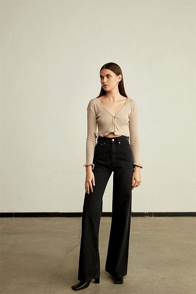 LİMABEL Mystery Milano (Aşk'O) 90S Morena - Black Colorfast, Super High Waist Women's Loose (2025)
