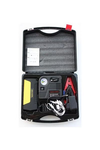 fulina Jump Starter With Air Compressor,50800mAh(Black)