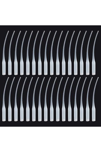 Choice Glue Tips, 100pcs Plastic Glue Micro-Tips Glue Extender Precision CA Glue Applicator for Arts Cra...