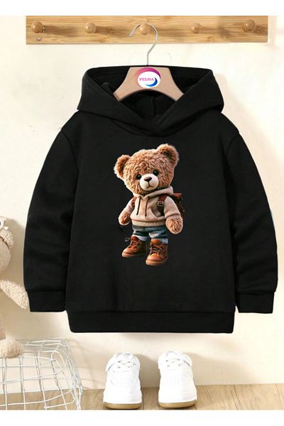 Pelna Cotton Special Design Tedy Printed Girl/Boy Sweatshirt