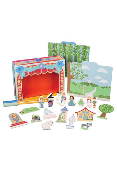 Orange Tree Toys Ξύλινο επιτραπέζιο θέατρο, Orange Tree Toys
