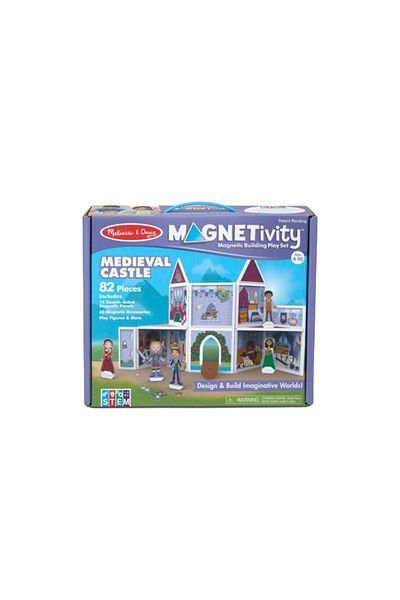 Melissa & Doug Μαγνητικό σετ παιχνιδιού Medieval Castle - Melissa & Doug