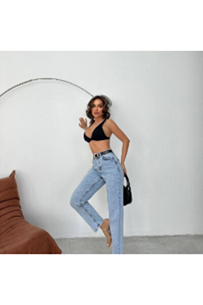 ARV MODA FASHİON THAT İNSPİRES ✨ Boyfriend Yüksek Bel Denim ✨ Deri Kemer Deta...