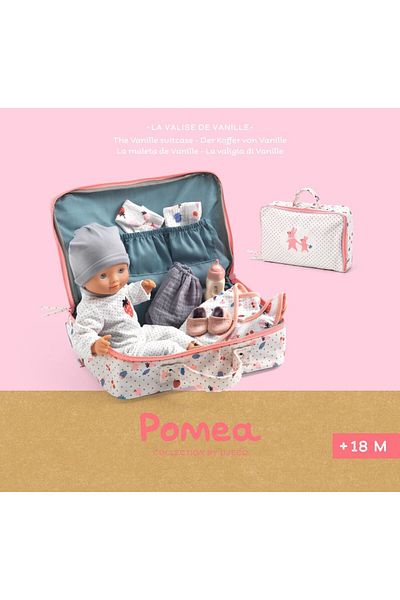 djeco Pomea Collection Baby Vanille s příslušenstvím, Djeco
