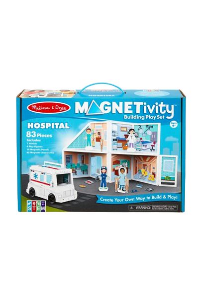 Melissa & Doug Magnetic Hospital Playset - Melissa & Doug