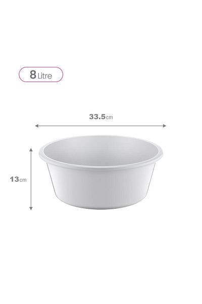Smartware No. 3 Colored Basin (8 Lt)