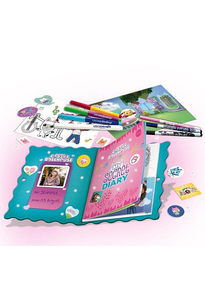 Lisciani My Secret Diary - Gabby's Dollhouse