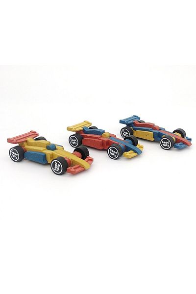 Croc toys Construction set 3 racing cars, Croc toys