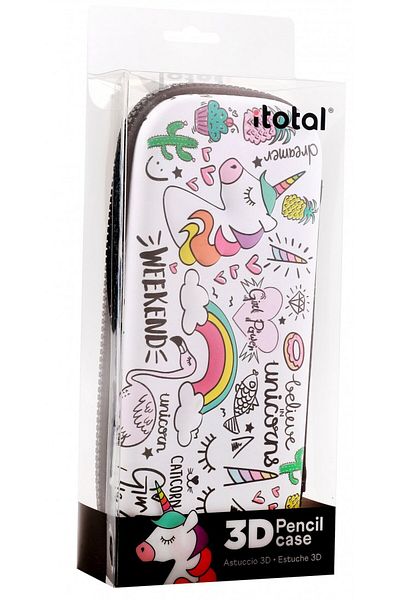 ITOTAL Unicorn design school bag, with 1 zipper, unequipped, iTotal