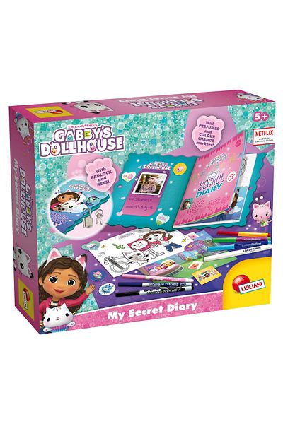 Lisciani My Secret Diary - Gabby's Dollhouse
