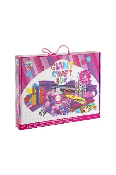 Moxy Set Gigant Accesorii Creative, Giant Craft Box, Roz