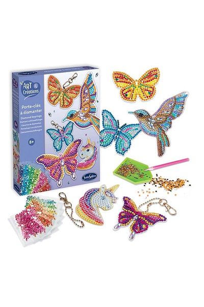 Sentosphere Creative kit with diamonds / rhinestones - Keychains