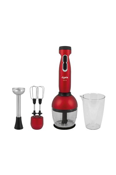Dysis Dk 4705 Red Blender Set - Comfortable and Stylish