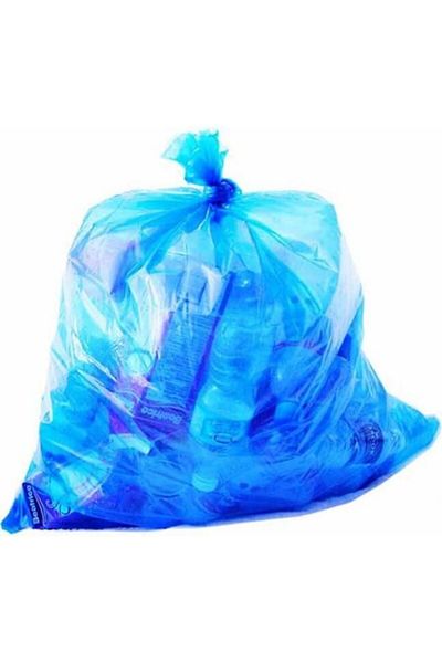 BKR Roll Garbage Bag Medium Size 55x60 Cm 200 Pieces (Blue)