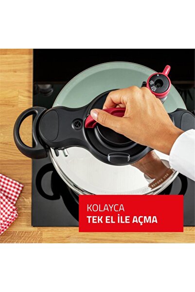 TEFAL Clipso Minut Easy Düdüklü Tencere - 6L