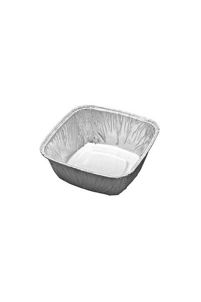 GPTURKGRUP 100 Pieces Aluminum Rice Pudding Bowl - 110/g