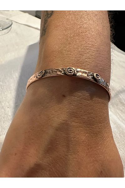 BADESTONE 100% Pure Copper Handmade Adjustable Bracelet
