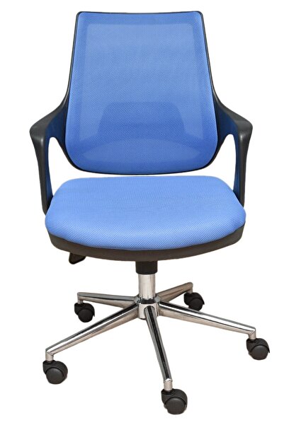 obc ofis büro concept Comfy Büro Çalışma Koltuğu Öğrenci Sandalyesi Mavi Renk