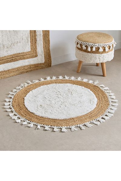 erorex Eco Midtown Handmade Jute Rug - 90 cm