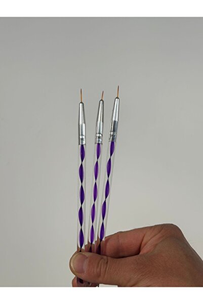 RAN Resim-Sanat-Makyaj-Detay Resim Fırça Seti (3 Adet )