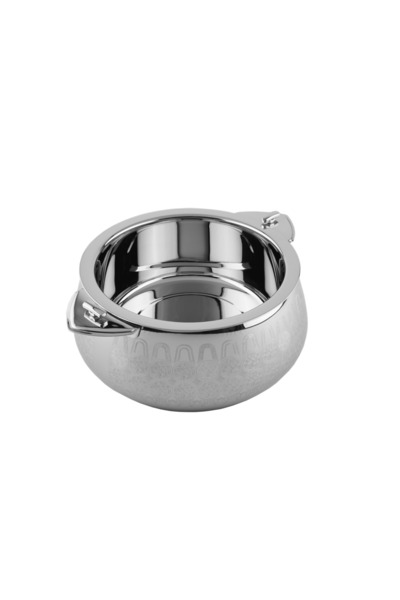 ALSAIF Myrna Stainless-steel Hotpot With Two Handles ,colour: Silver, Size:2500 ml