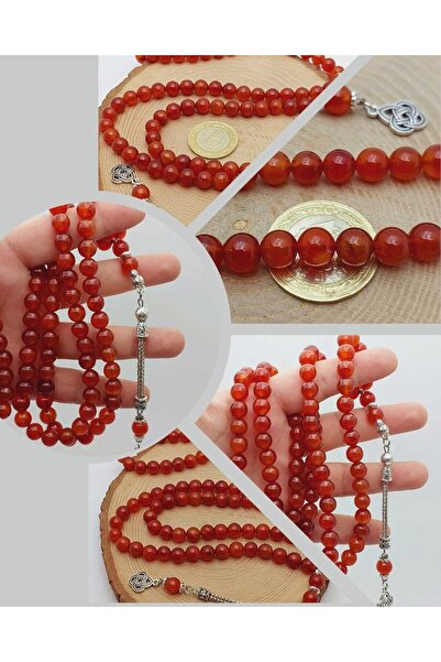 Yasamtohumu Єменський акіковий камінь 99-градусний чотки 8 мм (55998)