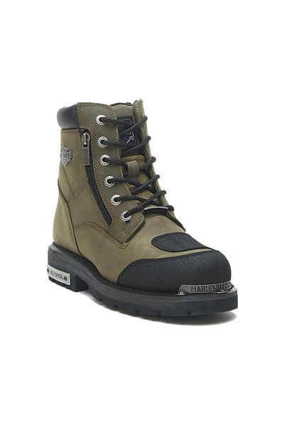 Harley Davidson Ανδρικές πράσινες μπότες Nubuck Harley-davidson Renshaw