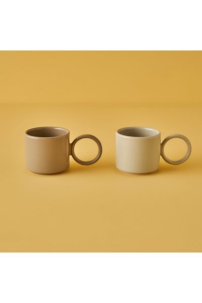 Bella Maison Set of 2 Arcana Espresso Grey (270 Cc)