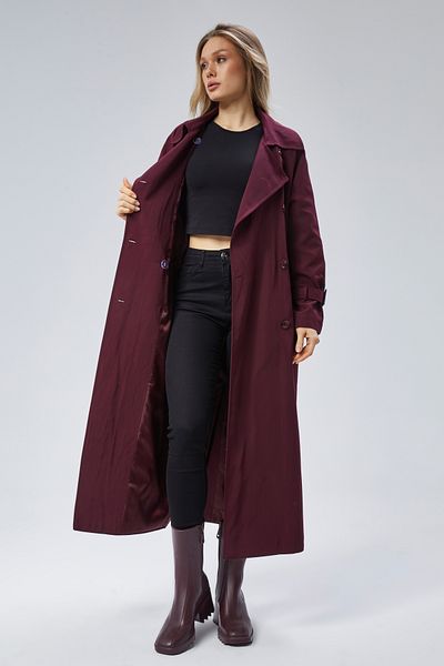 Bolivente Women's Oversize Belted Trench Coat