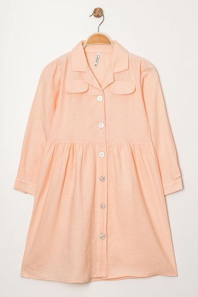 ANGELOS GIRLS Rochie din bumbac iuta pentru fete P1010