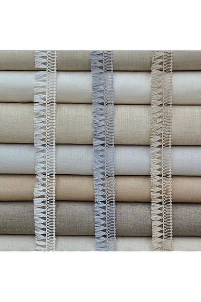 Butik Güpür klasik saçak desen 9 metre imza tekstil kenar bant saçaklı Güpür