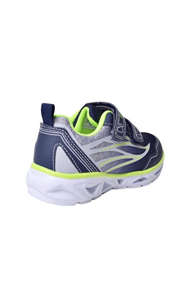 BUCKHEAD Buck3026 Maxim Kids Navy Blue Lighted Sports Shoes