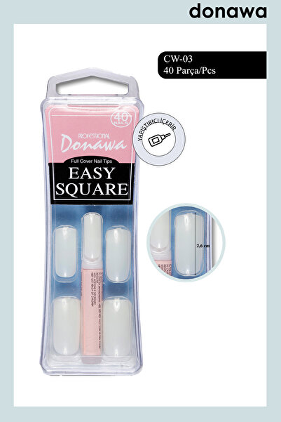 Lionesse Cw-03 Square Active Takma Tırnak